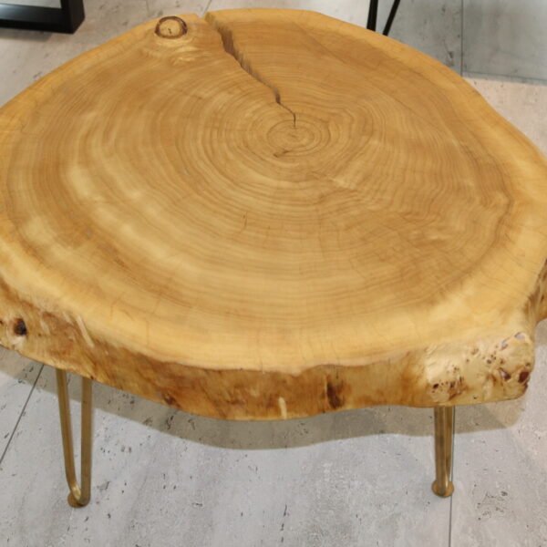 Couch-/ Beistelltisch Pappelholz