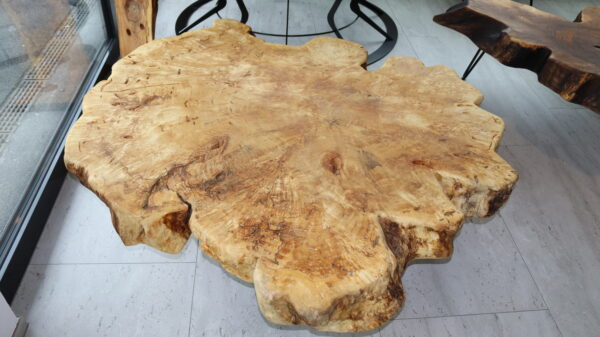 Couchtisch Wilde Pappel Massivholz