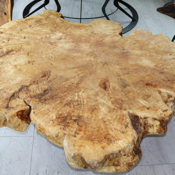 Couchtisch Wilde Pappel Massivholz