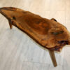 Sitzbank aus massivem Nussbaumholz - Image 4